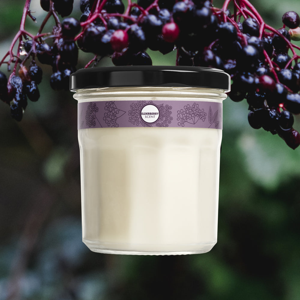 Mrs. Meyer's Elderberry Large Scented Soy Candle