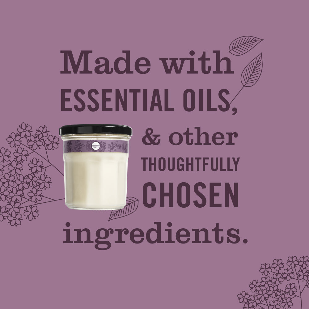 Mrs. Meyer's Elderberry Large Scented Soy Candle