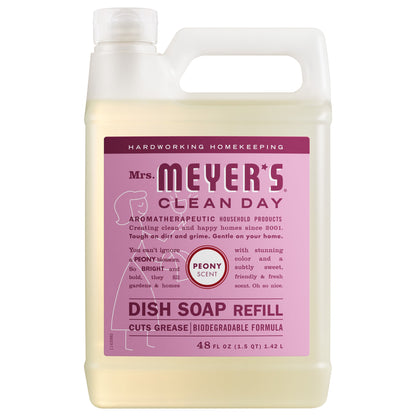 Mrs. Meyer's Peony Refill for Liquid Dish Soap