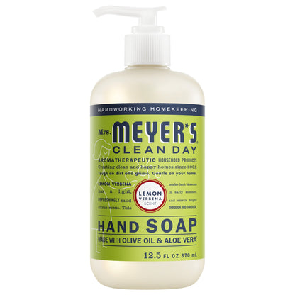 Mrs. Meyer's Lemon Verbena Garden-Scented Liquid Hand Soap