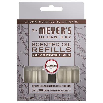 Mrs. Meyer's Lavender 2-Pack Plug-In Scented Oil Refills