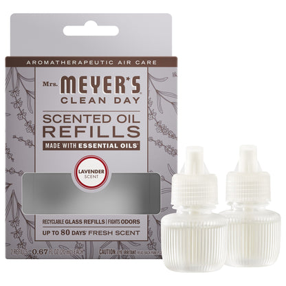 Mrs. Meyer's Lavender 2-Pack Plug-In Scented Oil Refills