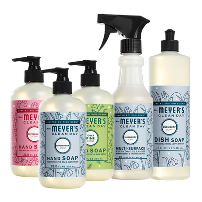 Mrs. Meyer's Holiday 5-Count Home Care Essentials Bundle