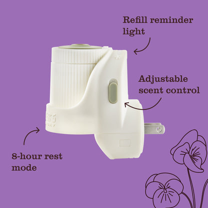 Mrs. Meyer's Compassion Flower 2-Pack Plug-In Scented Oil Refills