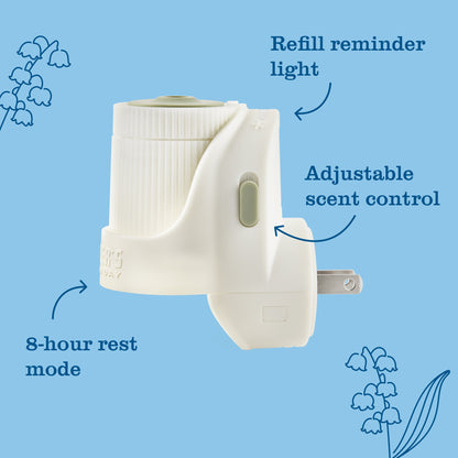 Mrs. Meyer's Rain Water Plug-In Oil Warmer with Scented Refill