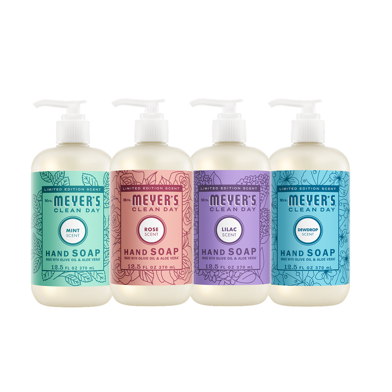 Mrs. Meyer's Spring Seasonal Liquid Hand Soap Collection
