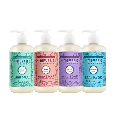 Mrs. Meyer's Spring Seasonal Liquid Hand Soap Collection