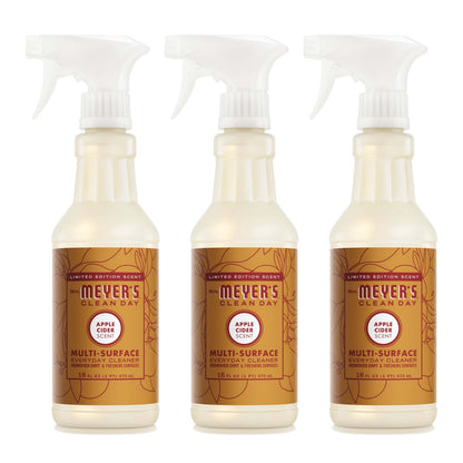 Mrs. Meyer's Apple Cider 3-Count Everyday Multi-Surface Cleaner Bundle