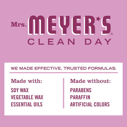 Mrs. Meyer's Peony Small Scented Soy Candle