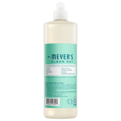 Mrs. Meyer's Mint 3-Count Liquid Dish Soap Bundle