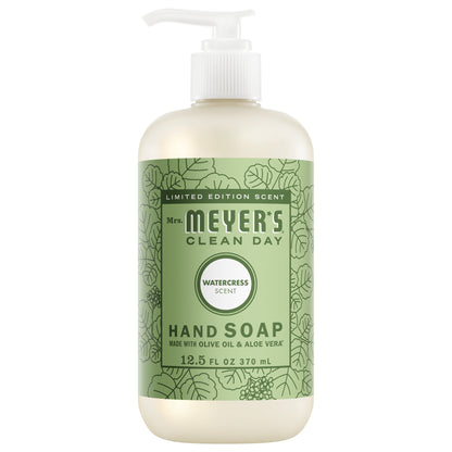 Mrs. Meyer's Watercress Garden-Scented Liquid Hand Soap