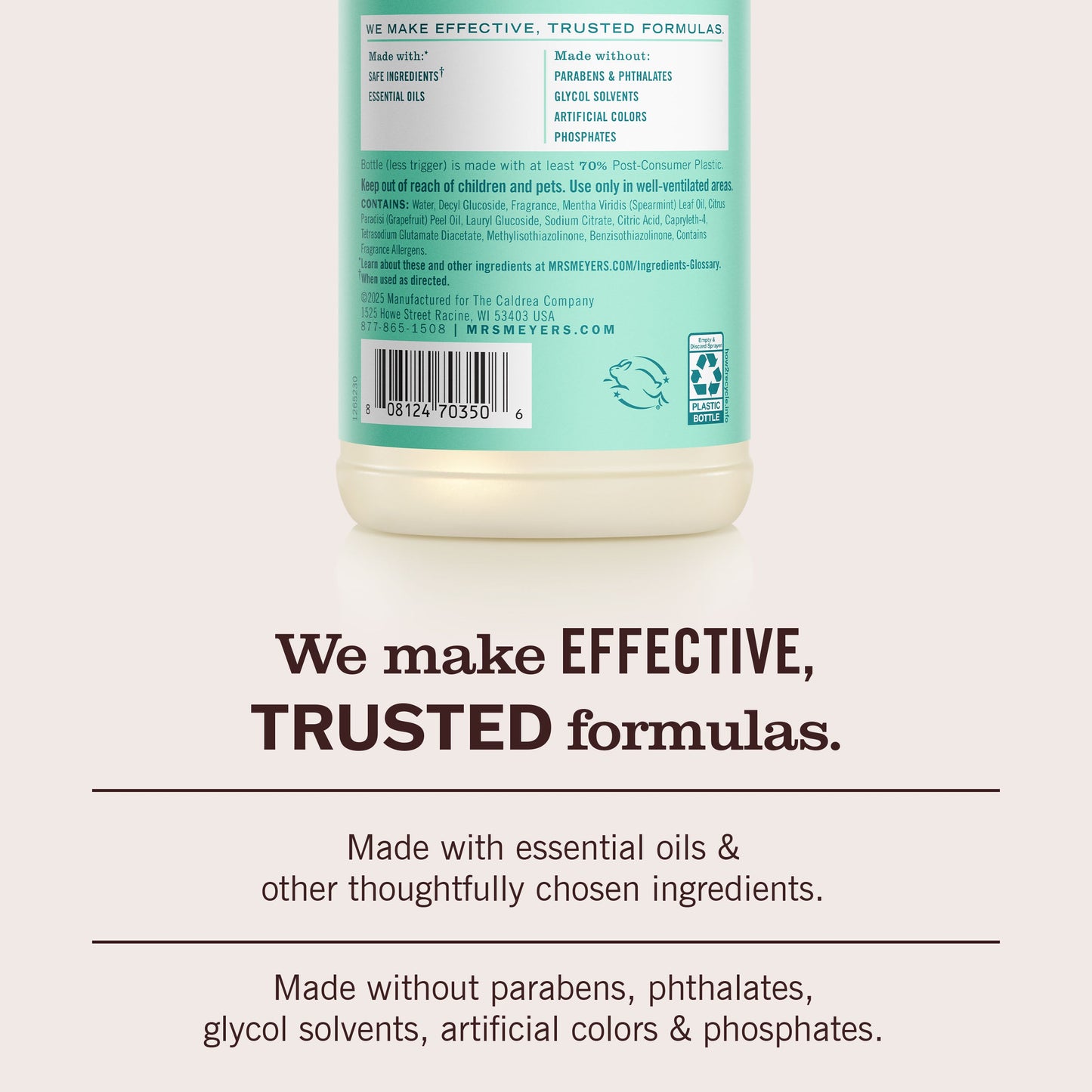 Mrs. Meyer's Mint Everyday Multi-Surface Cleaning Spray