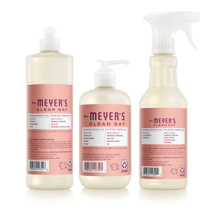 Mrs. Meyer's Rose Essential Kitchen Cleaning Set