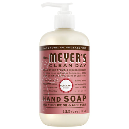 Mrs. Meyer's Rosemary Garden-Scented Liquid Hand Soap
