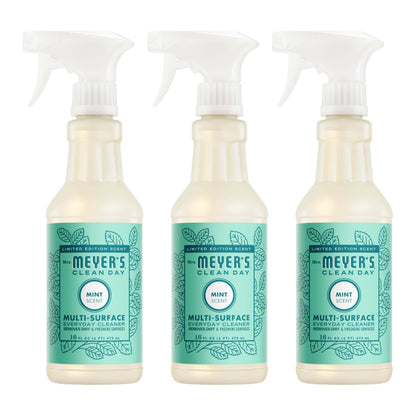 Mrs. Meyer's Mint 3-Count Everyday Multi-Surface Cleaner Bundle