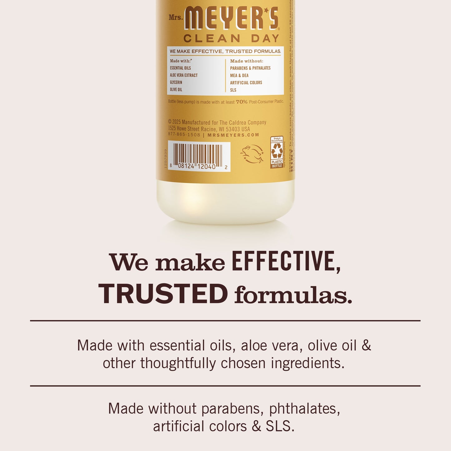 Mrs. Meyer's Honeycomb Garden-Scented Liquid Hand Soap