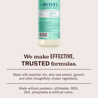 Mrs. Meyer's Mint 3-Count Liquid Dish Soap Bundle