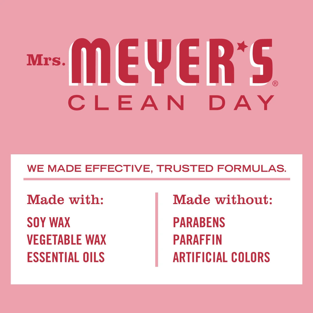 Mrs. Meyer's Peppermint Large Scented Soy Candle