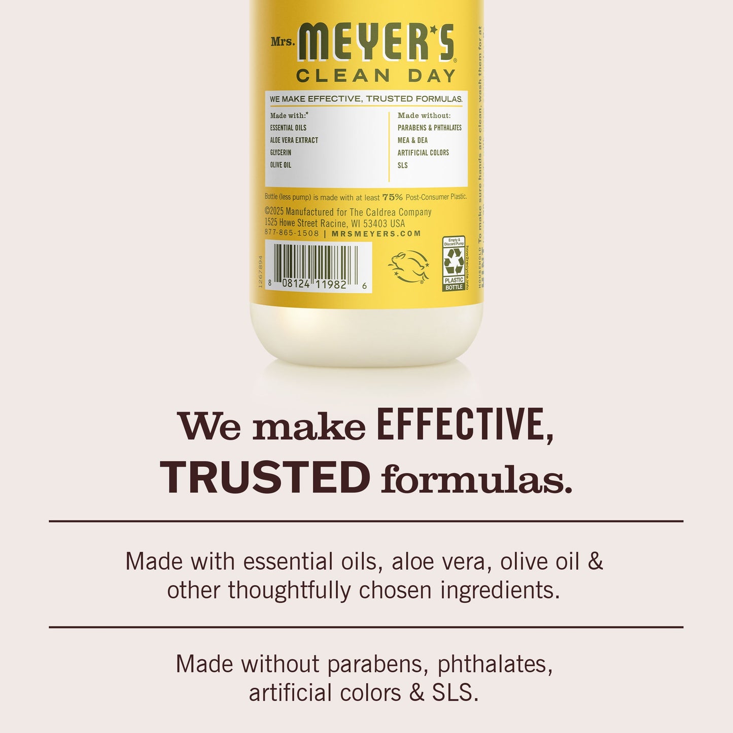 Mrs. Meyer's Dandelion Garden-Scented Liquid Hand Soap