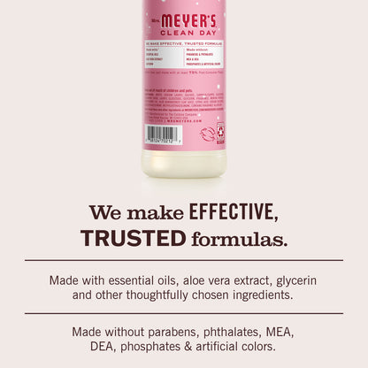 Mrs. Meyer's Peppermint 3-Count Liquid Dish Soap Bundle
