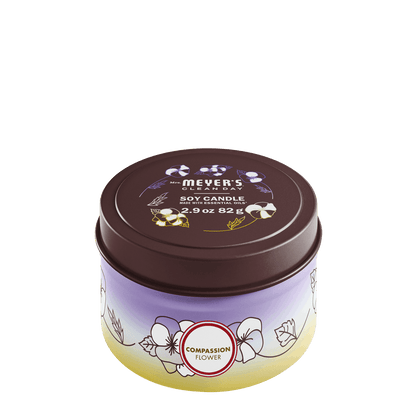 Mrs. Meyer's Compassion Flower Garden-Scented Tin Candle