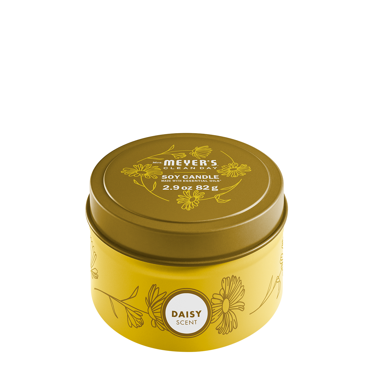 Mrs. Meyer's Daisy Garden-Scented Tin Candle