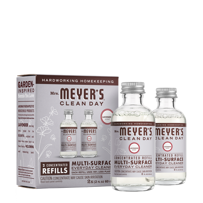 Mrs. Meyer's Lavender 2-Pack Multi-Surface Cleaner Concentrate Refills