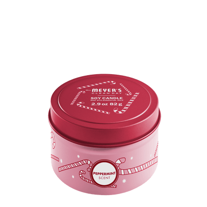 Mrs. Meyer's Peppermint Garden-Scented Tin Candle
