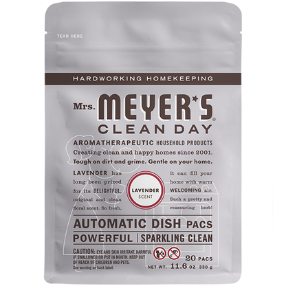 Mrs. Meyer's Lavender Automatic Dishwasher Packs
