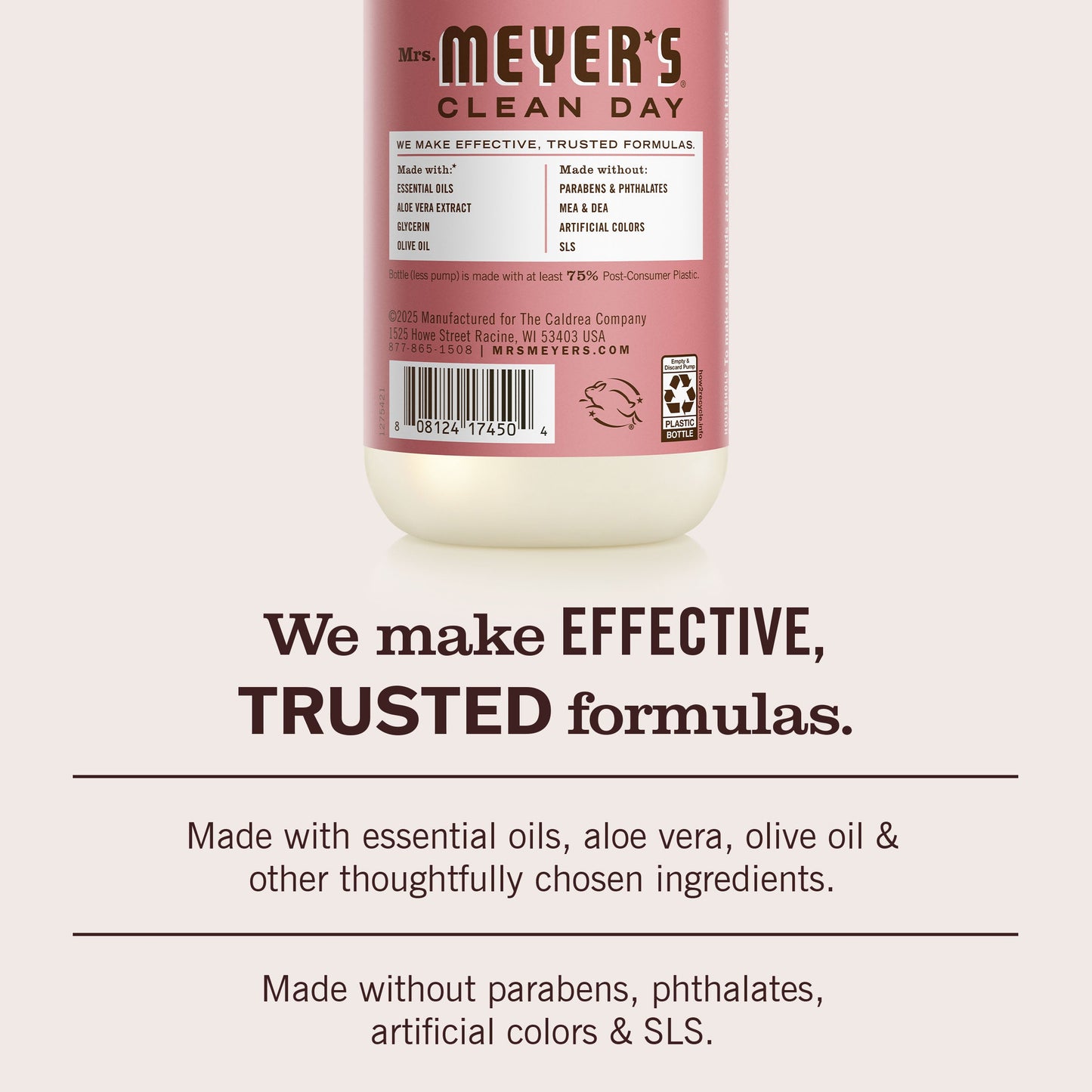 Mrs. Meyer's Rosemary Garden-Scented Liquid Hand Soap