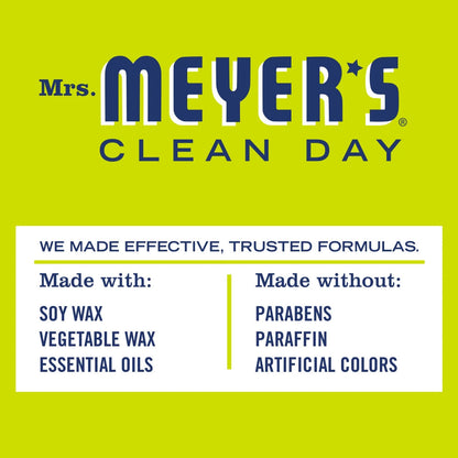 Mrs. Meyer's Lemon Verbena Small Scented Soy Candle