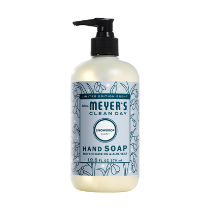 Mrs. Meyer's Snowdrop 3-Count Hand Care Bundle