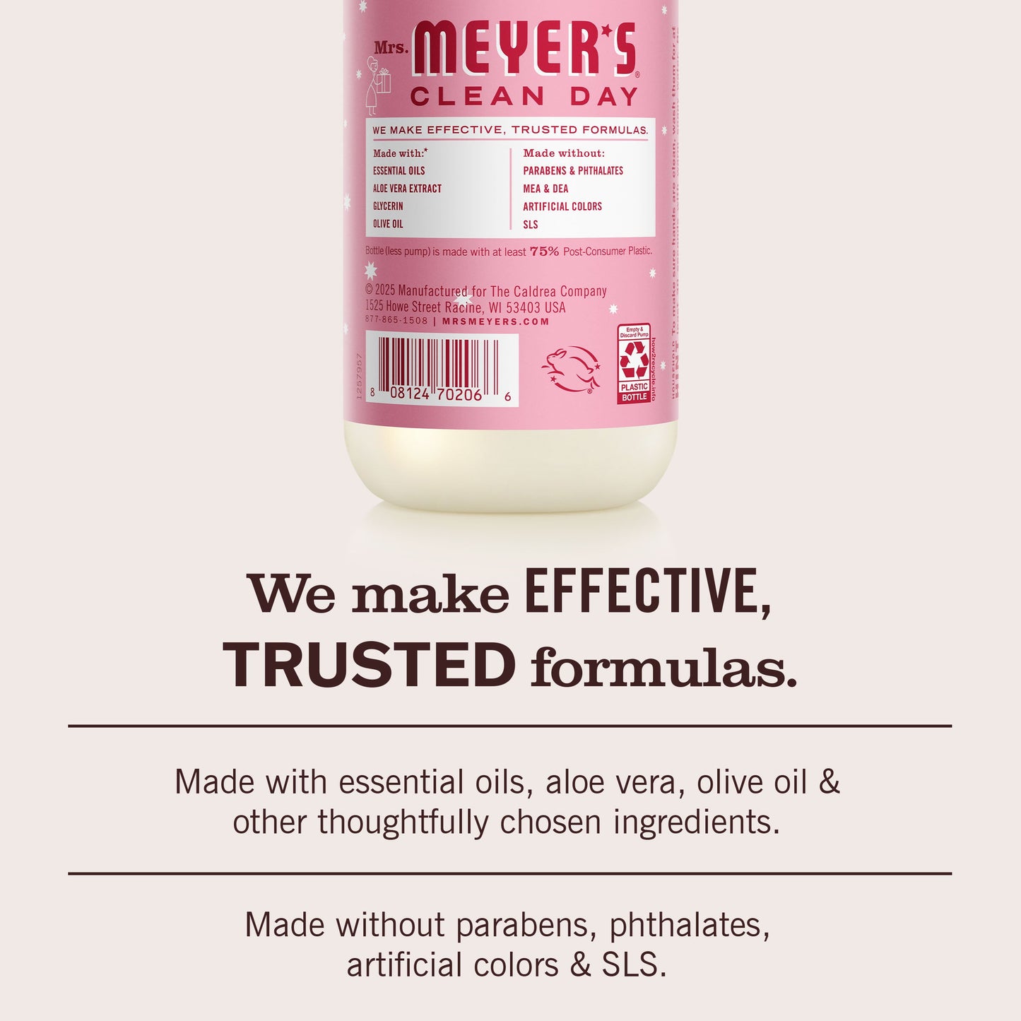 Mrs. Meyer's Peppermint 3-Count Liquid Hand Soap Bundle