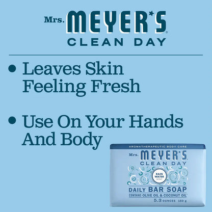 Mrs. Meyer's Rain Water Everyday Bar Soap