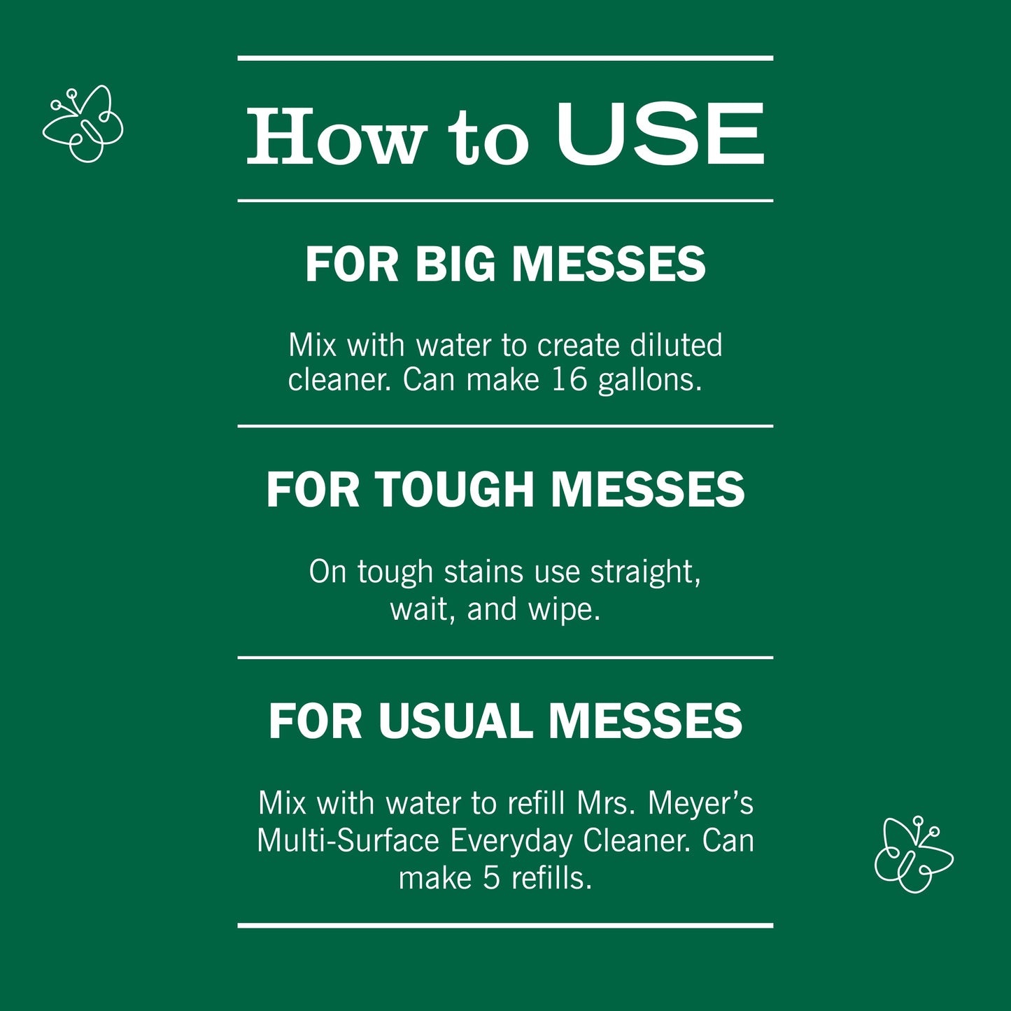 Mrs. Meyer's Compassion Flower Concentrated Multi-Surface Cleaner