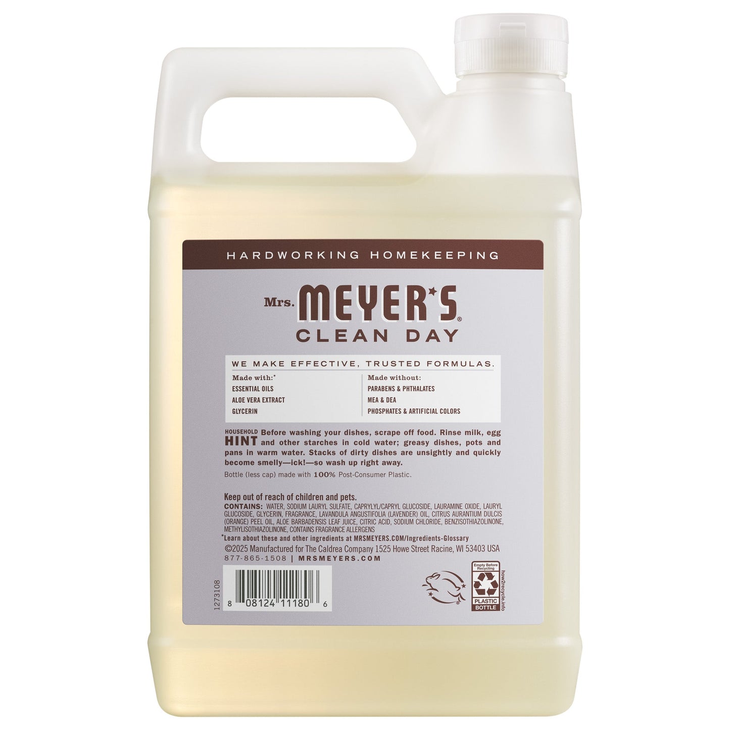 Mrs. Meyer's Lavender Refill for Liquid Dish Soap