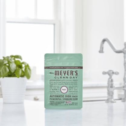 Mrs. Meyer's Basil Automatic Dishwasher Packs