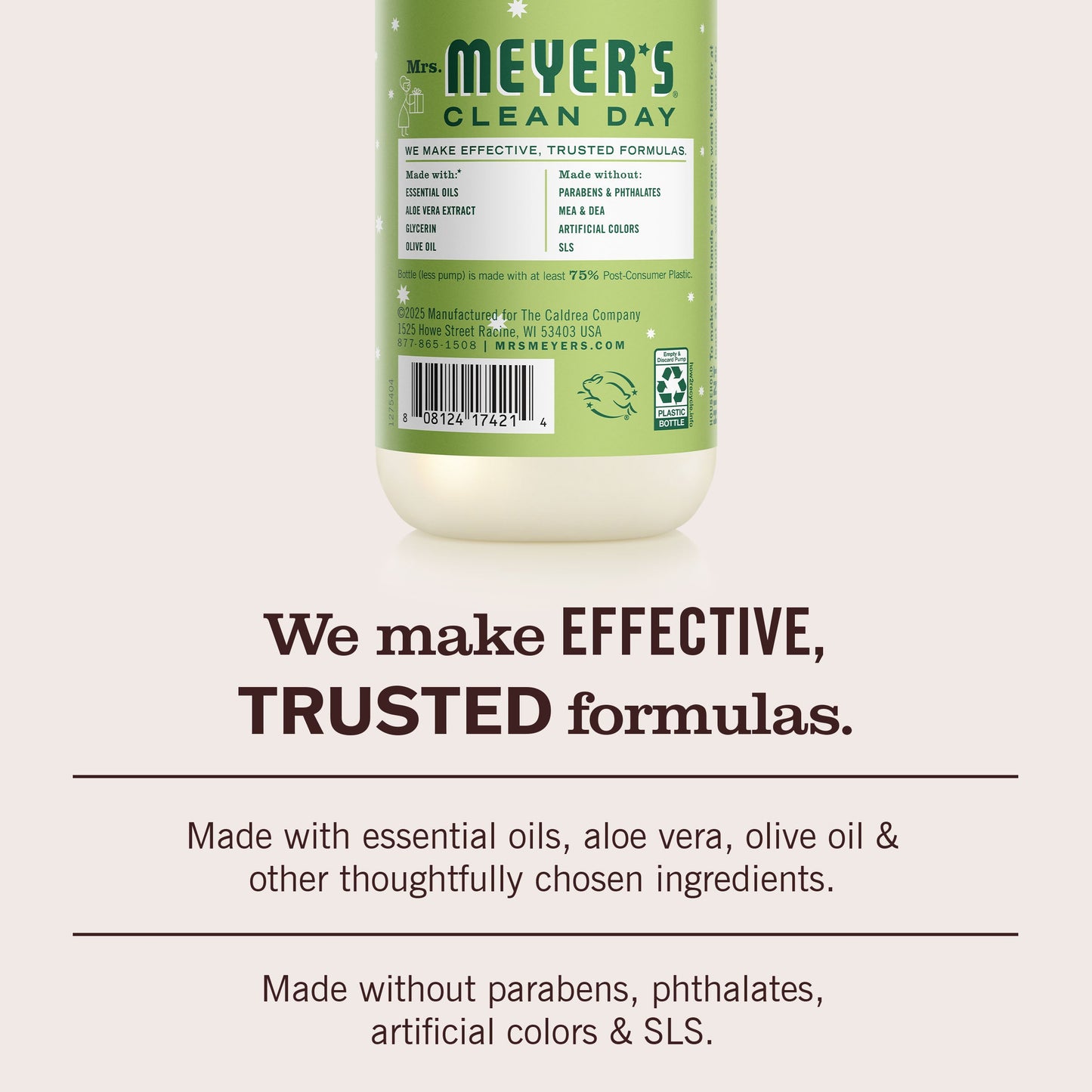 Mrs. Meyer's Iowa Pine 3-Count Liquid Hand Soap Bundle