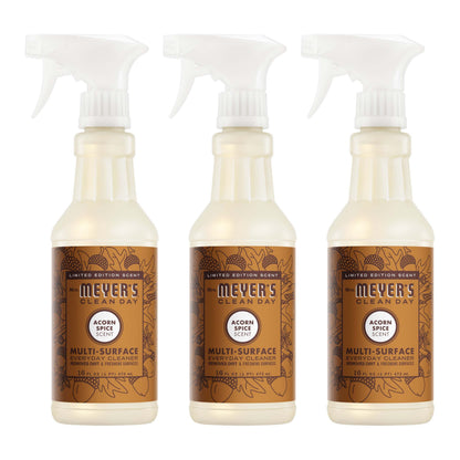 Mrs. Meyer's Acorn Spice 3-Count Everyday Multi-Surface Cleaner Bundle