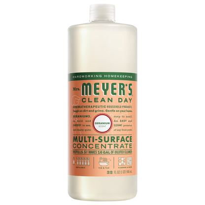 Mrs. Meyer's Geranium Concentrated Multi-Surface Cleaner